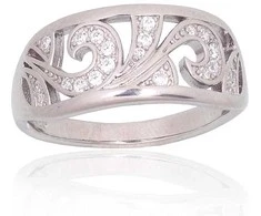 Sidabrinis žiedas Diamond Sky "Andorra"