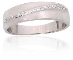 Sidabrinis žiedas Diamond Sky "Crystal Path IV"