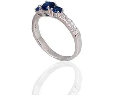 Sidabrinis žiedas Diamond Sky "Heavenly Gift II"