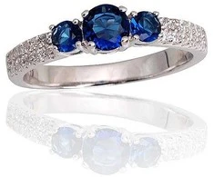 Sidabrinis žiedas Diamond Sky "Heavenly Gift II"