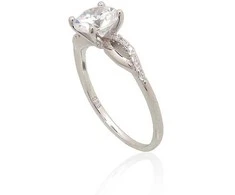 Sidabrinis žiedas Diamond Sky "Juno V"