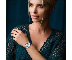 Spark Moteriškas laikrodis "Ladybug" su Swarovski kristalais