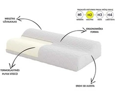Pagalvė Hilding VISCO BALANCE