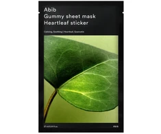 ABIB Gummy Sheet Mask Heartleaf Sticker, 27 ml