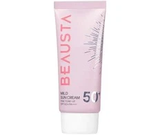 BEAUSTA Mild Sun Kreminis Rožinė Tone-Up SPF50+ 50 ml