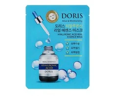 DORIS hialurono rūgšties veido kaukė „Real Essence“, 25 ml