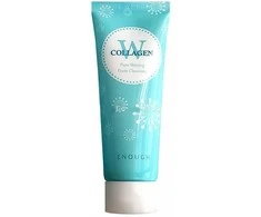 ENOUGH W Collagen Pure Shining Foam Cleansing - putojantis veido prausiklis su jūriniu kolagenu ir peptidais, 100 ml