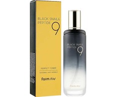 Veido tonikas FarmStay Juodas Snail&amp;Peptide Perfect Toneris 120 ml