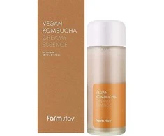 Farmstay Vegan Kombucha Creamy Essence 140 ml 140 korėjietiškas veido tonikas Unisex