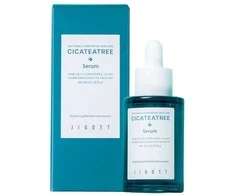 JIGOTT Cicateatree Serum - raminamasis veido serumas su Centella Asiatica ir arbatmedžio ekstraktais, 40 ml