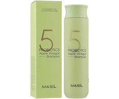 Šampūnas Masil su obuolių actu ir probiotikais 5 Probiotics (Apple Vinegar Šampūnas), 300 ml