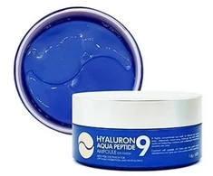 Medi Peel Paakių kaukės Medipeel Hyaluron 9 Aqua Peptide Ampoule Eye Patch 60 vnt.