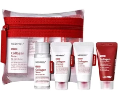 MEDI-PEEL Red Lacto Collagen Skin Care Trial Kit veido priemonių rinkinys