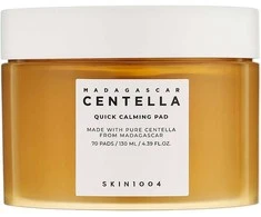 SKIN 1004 Skin1004 Madagascar Centella Quick Calming Pad raminamieji veido padeliai 70 vnt