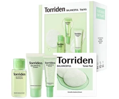 Torriden BALANCEFUL Trial Kit , 30 ml + 10 ml + 20 ml + 2 pcs