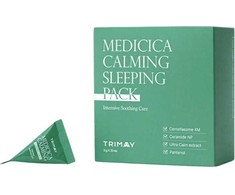Trimay Medicica Calming Sleeping Pack Renewal Soothing &amp; Calming Night Sleeping Mask, 20 vnt., 3 g