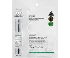 VT Cosmetics Reedle Shot 300 2 Step Mask stangrinanti lakštinė veido kaukė, 26,5 g