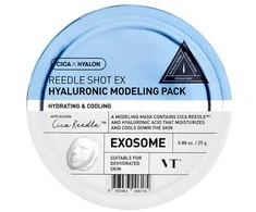 VT COSMETICS Reedle Shot EX Hyaluronic Modeling Pack - modeliuojanti veido kaukė su hialurono rūgštimi, 25 g