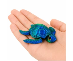 Lean Toys 3D vėžlio figūrėlė 8 x 8 x 2,5 cm