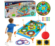 Lean Toys 4-in-1 mėtymo žaidimas