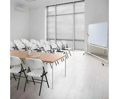 MultiGarden Baltos metalinės sulankstomos kėdės