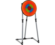 4 viename mėtymo taikinio rinkinys su šerinių taikiniu, oranžinis, juodas ir pilkas, 55,9 × 53,3 × 118,1 cm