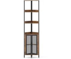 6 pakopų kampinė lentyna 170 cm