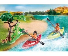 Konstruktorius Playmobil stovyklavietė su laužu 71425