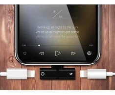 Lightning adapter ipad iphone 2in1