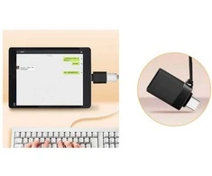 Adapteris usb-c to usb 3.0 otg solid