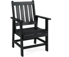 Adirondack kėdė juoda 2 vnt.