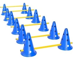 Agility rinkinys mėlyna ir geltona