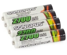 4pcs. Aaa r3 iki 2700mah batteries