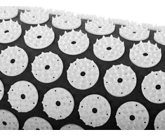 Health cushion for acupressure pain stress spikes