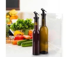 Lumarko Aliejaus ir acto stiklinis butelis su dozatoriumi 210 ml