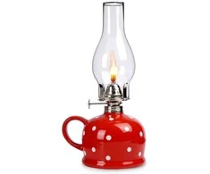 Orion TECKA Žibalinė lempa keraminė 530 ml 28,5 cm