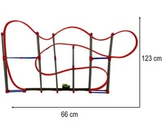 Antigravitacinių automobilių lenktynių trasa 120 el.