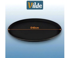 Vilde Aptarnavimo padėklas 40 cm juodas