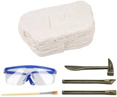 Lean Toys Archeologinių kasinėjimų rinkinys su kaukole