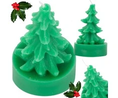 Aromatinė žvakė eglutės formos 7,5 cm
