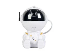 Lean Toys Astronautas projektorius su LED žvaigždėmis ir nuotoliniu valdymu