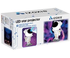 Izoxis 21857 astronautas LED žvaigždžių projektorius