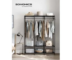 Songmics Atvira drabužių spinta, 40 x 141 x 180 cm