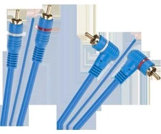 Oem Kabelis 2 x RCA - 2 x RCA + laidas 5 m kampinis - tiesus