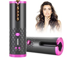Automatinis plaukų garbanojimo aparatas LCD, 19 cm, 150-200 °C