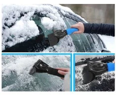 Automobilio langų ledo grandiklis su EVA rankena