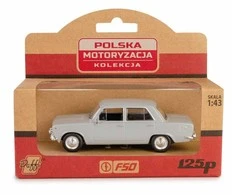 Automobilio modelis Daffi PRL Fiat 125p K-587 15873, pilkas