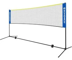 Songmics Lengvai surenkamas reguliuojamo aukščio badmintono tinklas
