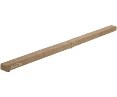 HOMCOM 210 cm Schwebebalken Turnbalken Indoor Outdoor Balance Beam Klappbarer Turnbalken Balancierbalken Balancierbalken bis 120 kg Braun