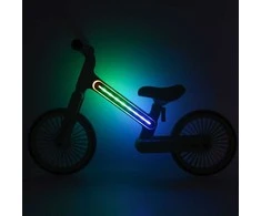 Balansinis dviratis Trike Fix Glow LED rėmas, neoninė žalia